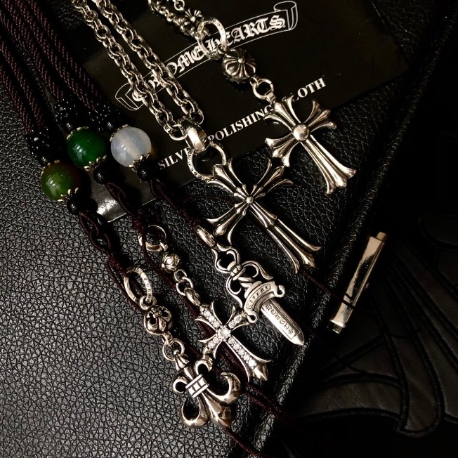 DÂY CHUYỀN BẠC, DÂY CHUYỀN NAM NỮ, CHROME HEARTS , TỔNG HỢP CÁC MẪU HOT HIT 2022 , TRANG SỨC PHỤ KIỆN BẠC 925