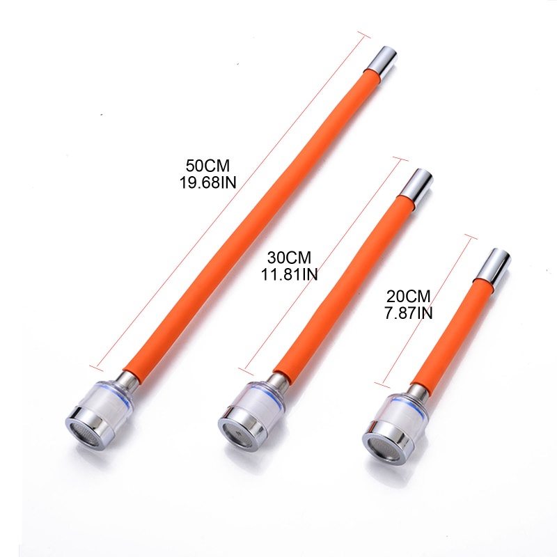 Pcf * 360° Ống Nối Dài Vòi Nước Dạng Xoay Không Cần Uốn Cong