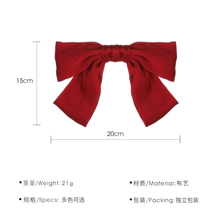 Kẹp tóc thiết kế hình nơ xinh xắn cho nữ