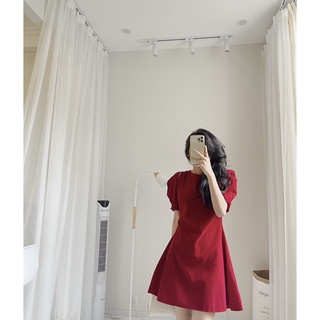 Váy khoét vai giọt lệ by samhyewear