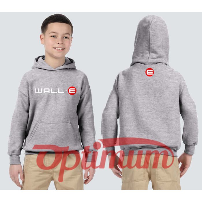 Áo Khoác Hoodie In Hình Phim Wall E Độc Đáo Cho Bé