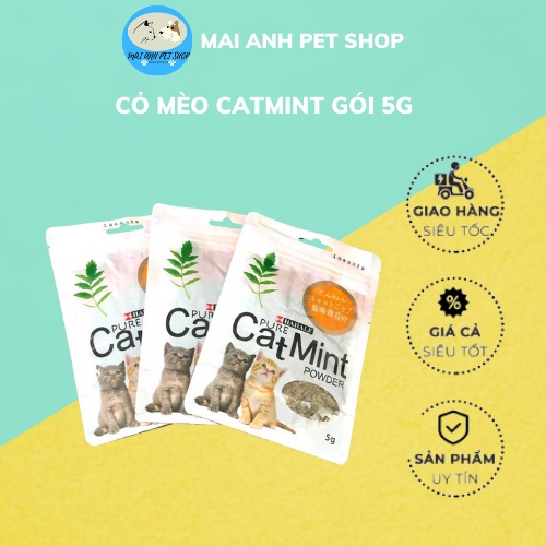 Cỏ Bạc Hà Mèo Catnip Hahale – Gói Catmint