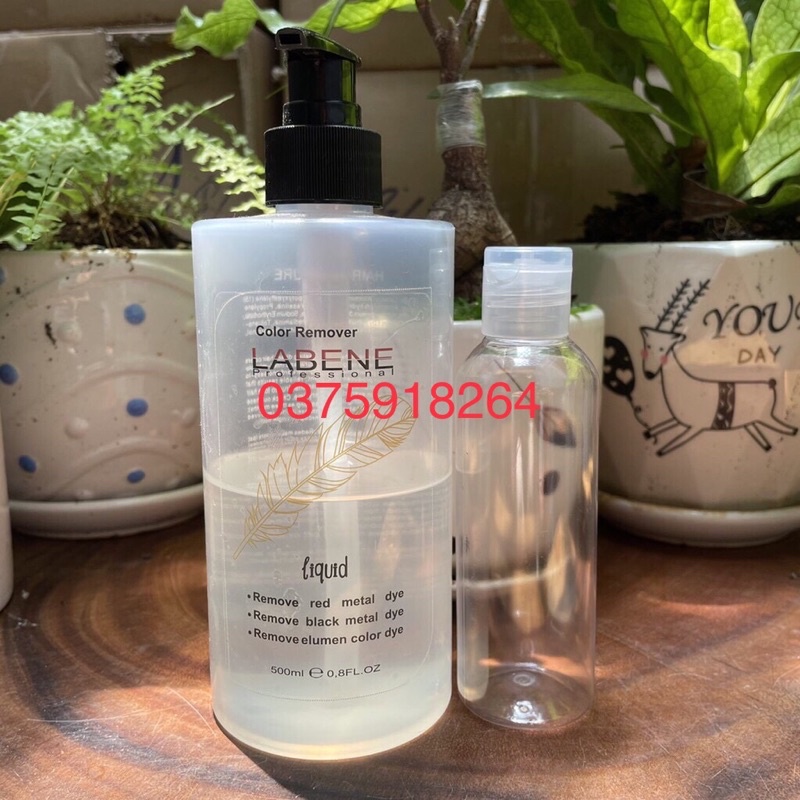 Gel chùi vết màu nhuộm dính trên da đầu LABENE Color Remover GEL 100ml (CHIẾT)