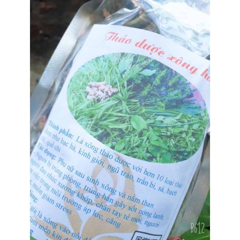 LÁ XÔNG SẢN PHỤ SAU SINH HANDMADE