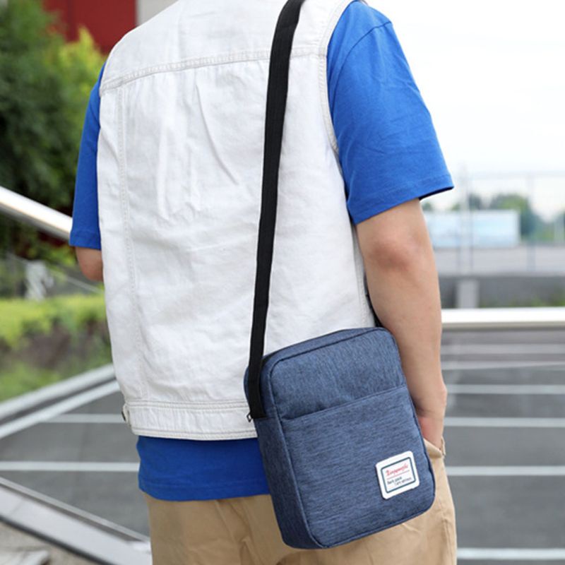 Set 3 Món Gồm Ba Lô + Túi Đeo Chéo + Bóp Đựng Laptop Chất Liệu Nylon Sức Chứ