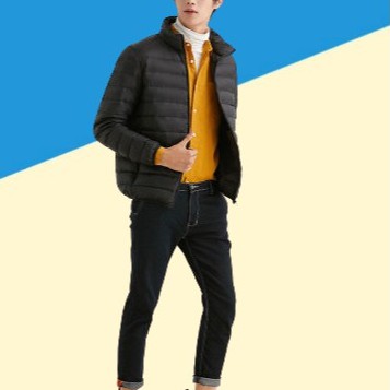 [Nhập MAHM12] Áo Phao Nam - Áo Khoác Lông Vũ Pha Trần Bông Có 4 túi | BigBuy360 - bigbuy360.vn