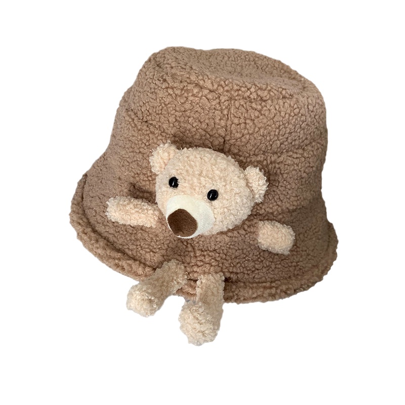 Nón tai bèo hình gấu bông dễ thương phong cách Hàn Quốc cho nữ