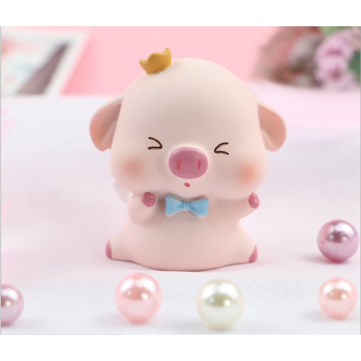 Bảng số điện thoại 3D gắn hình heo con dễ thương - D&amp;A Shop