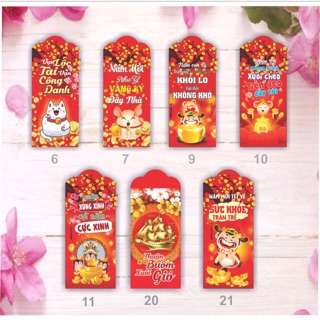 Combo 500 lì xì tết canh tý