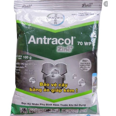 Thuốc Trị nấm bệnh cho cây trồng Antracol 70wp - gói 100g