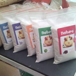 Cát tắm cho Hamster,Rat,Chuột nhảy(1 bịch 1kg)