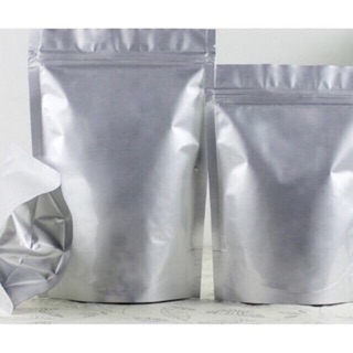 Túi Zip 2 mặt bạc( nhận in túi zip)