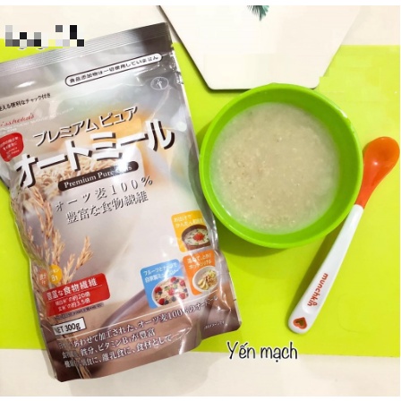 Yến Mạch Cán Nhỏ Nguyên Chất Nisshokus 340g