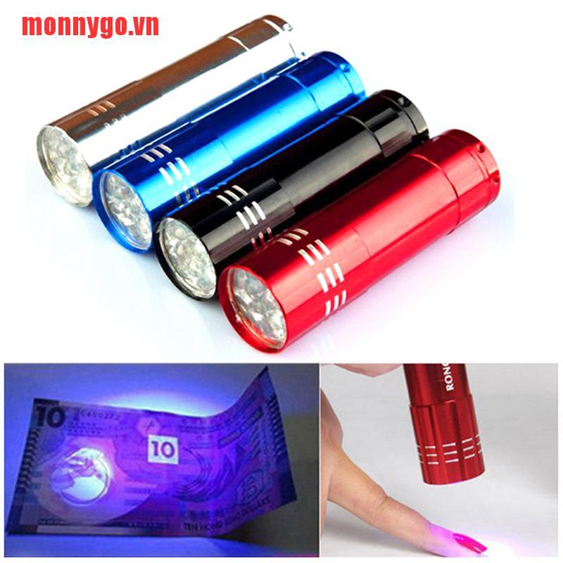 Đèn Led Uv 9 Bóng Mini Dùng Để Hong Khô Sơn Móng Tay