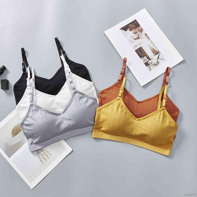 Women Lingeries Gather Bras Push Up Tube Top Underwear Padded Bras