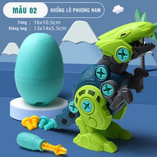 Đồ chơi thông minh giáo dục sớm cho trẻ em khủng long lắp ráp mô hình sáng tạo  KL00