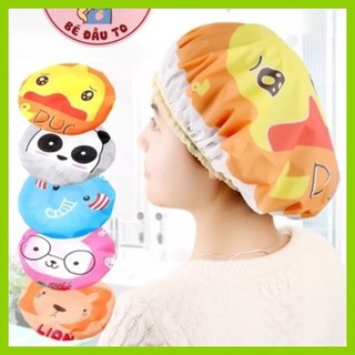 Nón Tắm Trùm Đầu Hình Thú