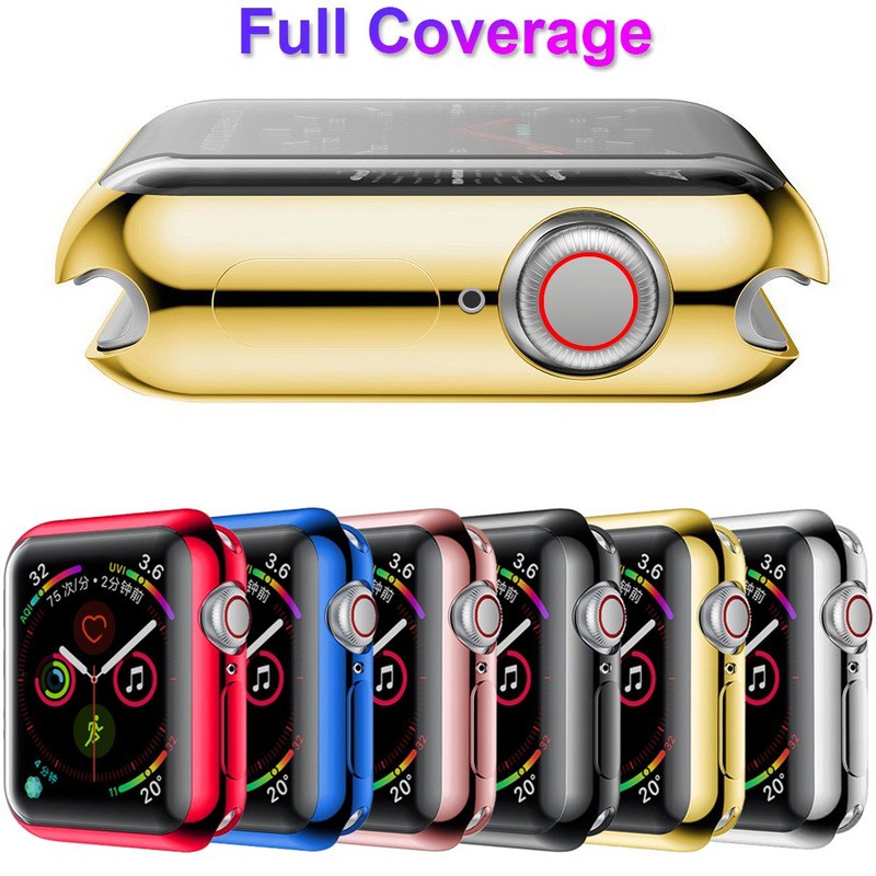 Ốp Bảo Vệ Mặt Đồng Hồ Apple Watch Series 6 Se Series 1 / 2 / 3 / 4 / 5 38 / 42 40 / 44mm