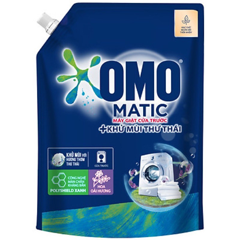 Nước Giặt Matic Cửa Trước Khử Mùi Thư Thái 2kg