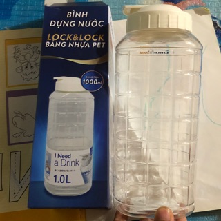 Bình đựng nước LOCK&LOCK 1.0l bằng nhựa PET