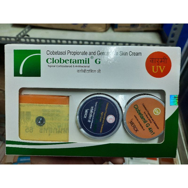 Bộ Kem nám cao cấp mẫu hở clobetamil G