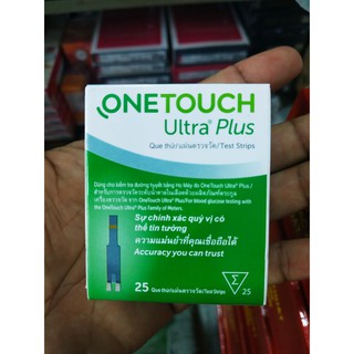 Que thử đường huyết One Touch Ultra Plus Hộp 25 que