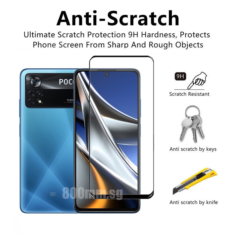 Ốp Điện Thoại Kính Cường Lực POCO X4 Pro Cho Xiaomi POCO M4 M3 X4 Pro 5G F3 X3 NFC GT 11T 11 Lite 5G NE Redmi Note 11 Pro 5G 11S