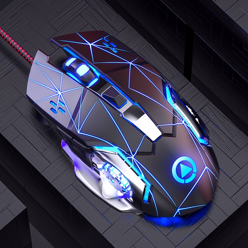 Combo chuột gaming G15 có dây đèn led và miếng lót cho game thủ
