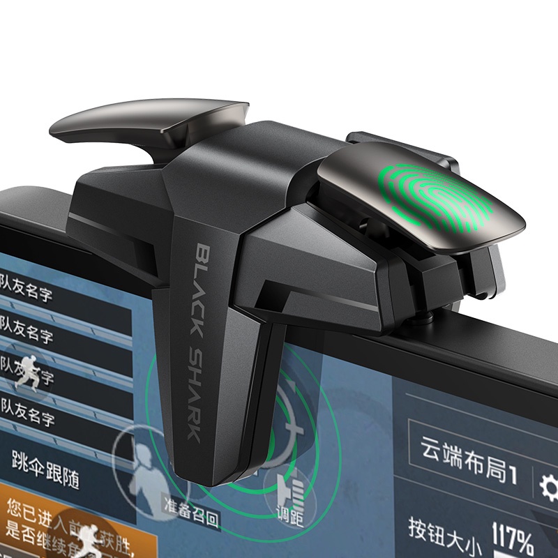 Nút trigger vật lý gaming Black Shark hai khối