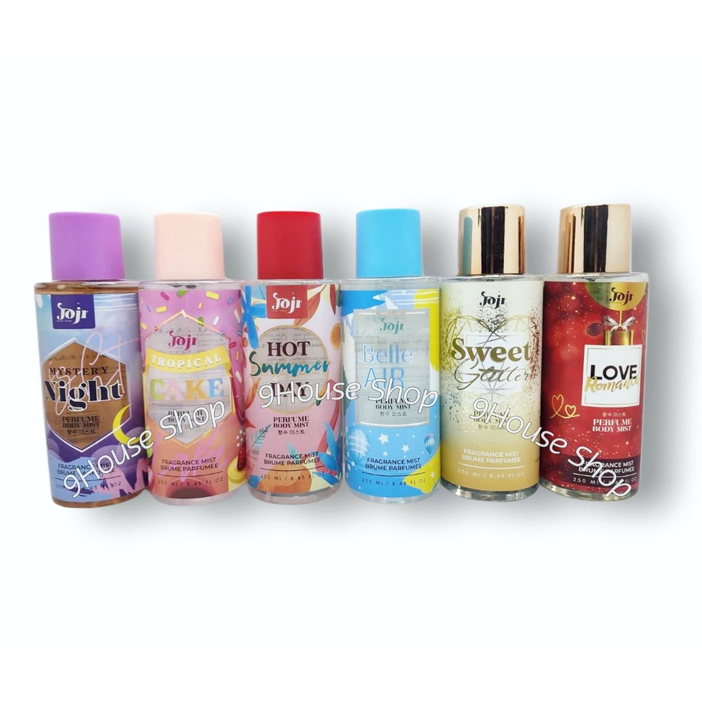 01 Chai Nước Hoa Toàn Thân JOJI SECRET YOUNG PERFUME BODY MIST Thái Lan 250ml