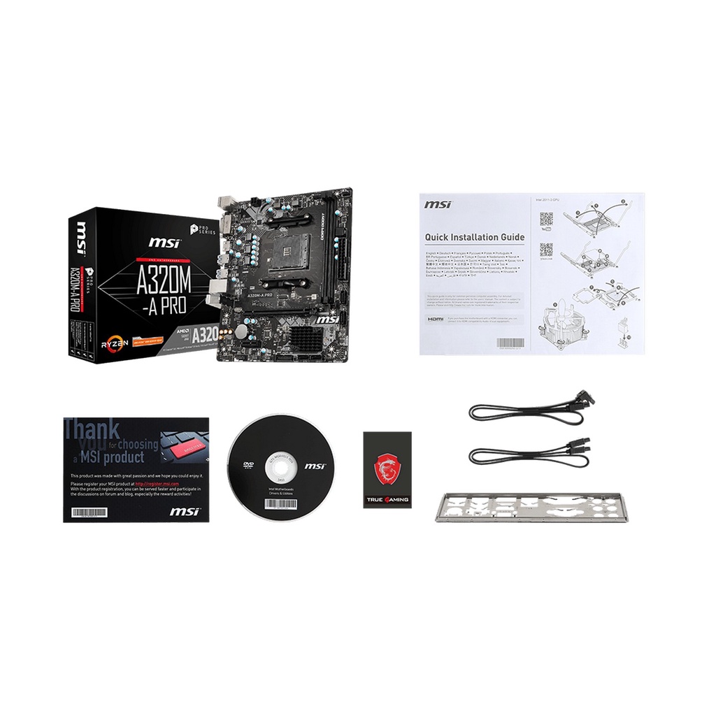 Bo Mạch Chủ Mainboard MSI - ASUS A320M-A-E PRO