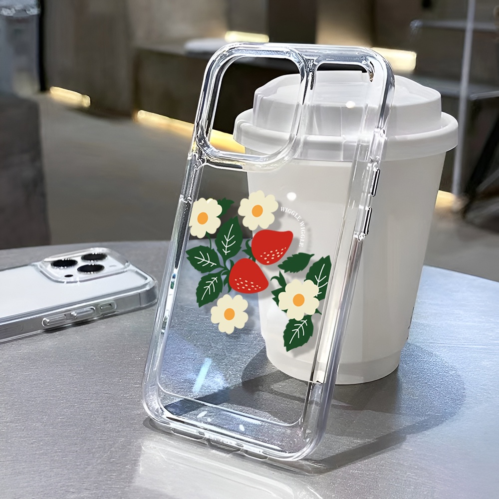 Ốp Điện Thoại Trong Suốt Hình Hoa Cúc Cho iphone 14 Plus 11 13promax 12 7Plus X XS Max 7 8 SE 2020