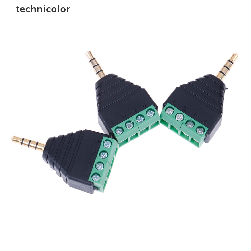 Đầu Nối Dây Cáp Âm Thanh 4 Chấu Giắc Cắm 3.5mm