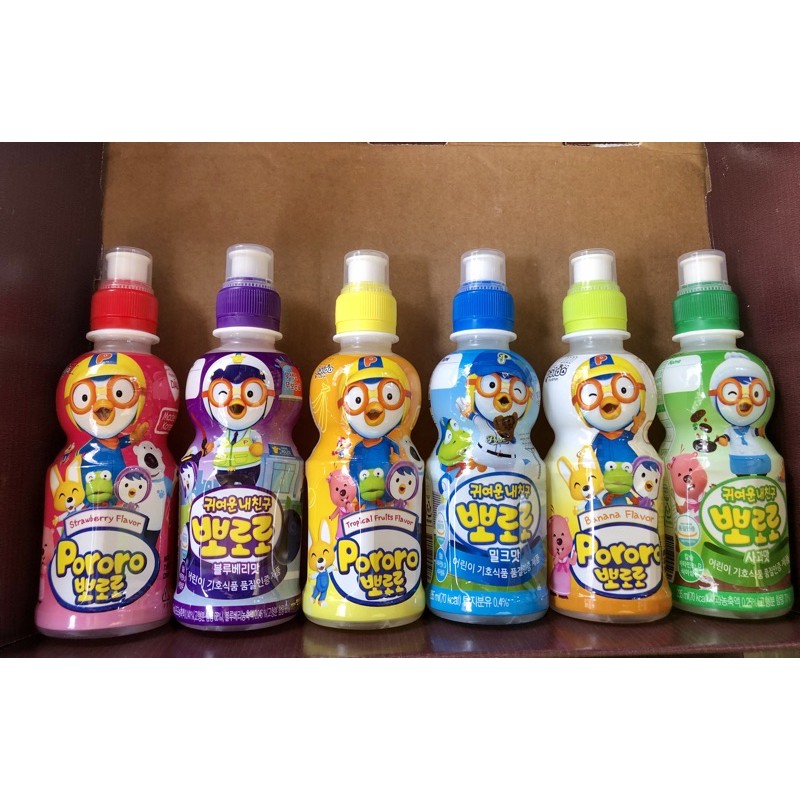 Nước uống Pororo hương vị trái cây nhiệt đới - 235ml