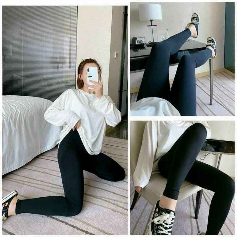 Quần Legging Dài Nữ Cạp Cao Gen BỤng Siêu Hack Dánh | BigBuy360 - bigbuy360.vn