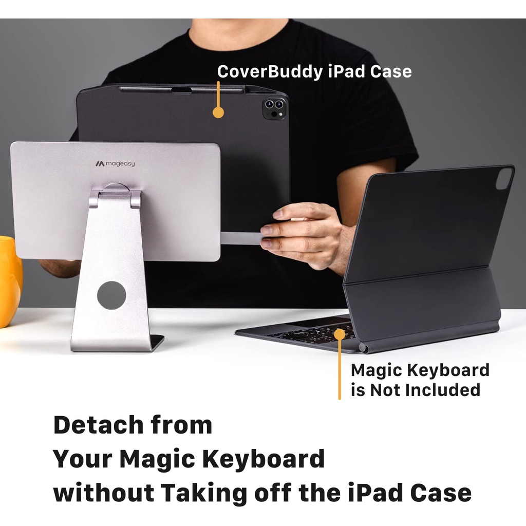 Bao Da Máy Tính Bảng Có Ngăn Đựng Bút Cảm Ứng Cho iPad Air 5 & 4 2022-2020 10.9"