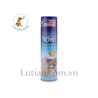 Chai xịt bóng đồ da và gỗ Toyo