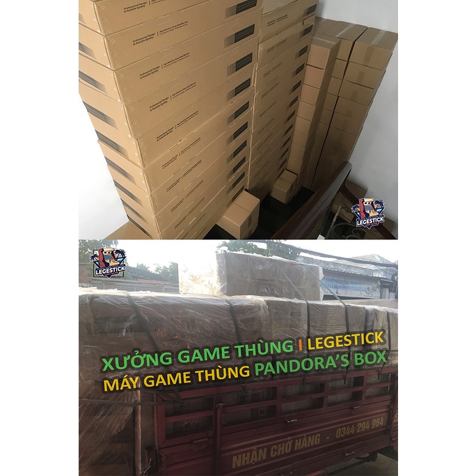 [Gamethung.vn] Máy Game Thùng Pandora's Box &quot;Bản Cao Cấp&quot; | Sẵn Game | Sản Xuất &amp; Thiết Kế Tại Xưởng (Tặng 2 Gù Dài)