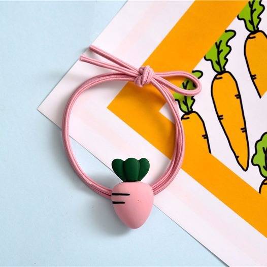 Dây Buộc Tóc Cao Su Cỡ Nhỏ Phong Cách Hàn Quốc Đơn Giản