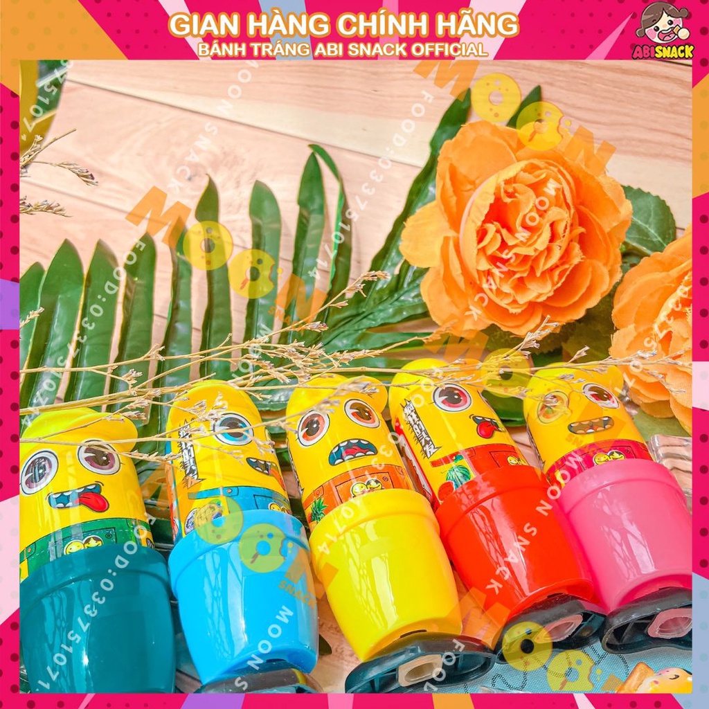 Kẹo ống thạch jelly ngộ nghĩnh chú bé nón vàng 18g