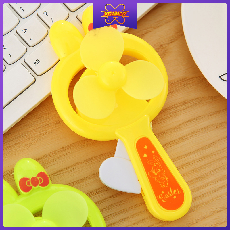 XGamer Portable Cute Cartoon Pressed Handheld Fan