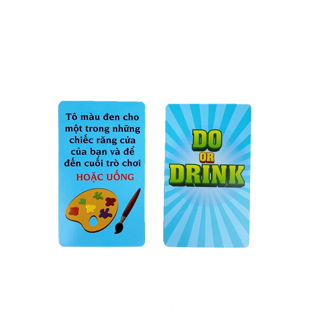 Bộ bài Do or Drink -  Drinking Game Làm hay Uống uống rượu cho cặp đôi nhóm bạn