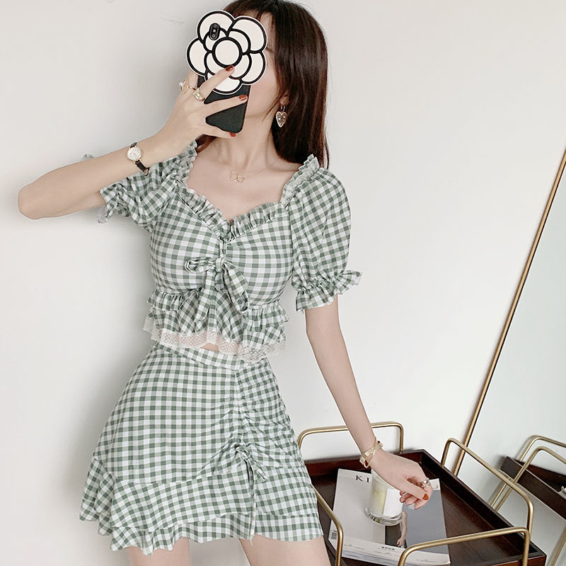 Bộ Đồ Bơi Phong Cách Hàn Quốc 2021 Cho Nữ | BigBuy360 - bigbuy360.vn