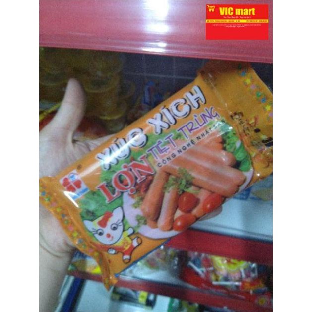 VIC mart_  Xúc xích tiệt trùng gói to 160g