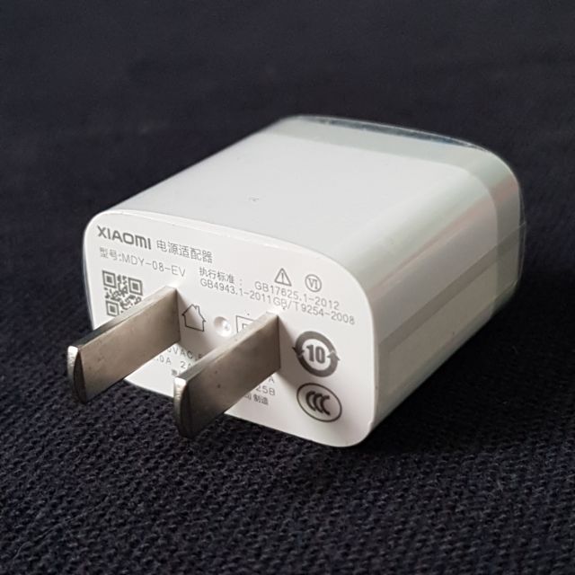 CỦ SẠC XIAOMI REDMI NOTE 4, 4X, 5, 5PRO, 6, 6PRO (5V-2A) CHÍNH HÃNG NEW SEAL