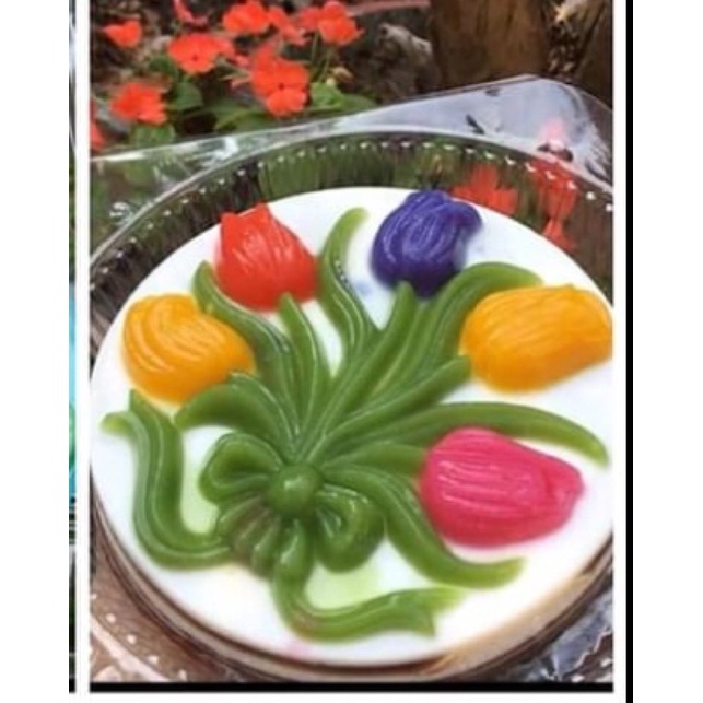 [ Hàng mới về ]Khuôn Rau Câu 20cm