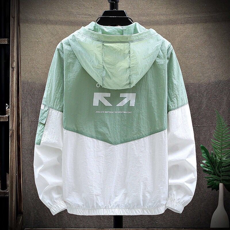 Áo Khoác Chống Nắng / Gió Siêu Nhẹ Siêu Mỏng Thoáng Khí Thời Trang Mùa Hè Cho Nam