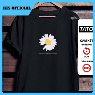 Áo phông hoa cúc peaceminusone cotton cổ tròn nam nữ unisex tato_official