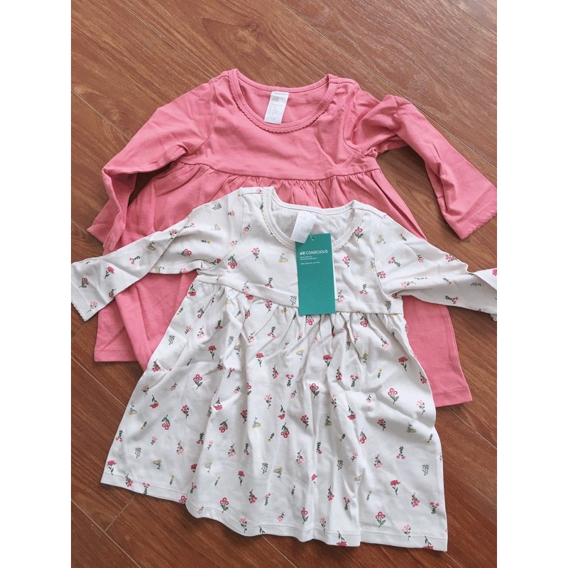 Set 2 váy cotton HM