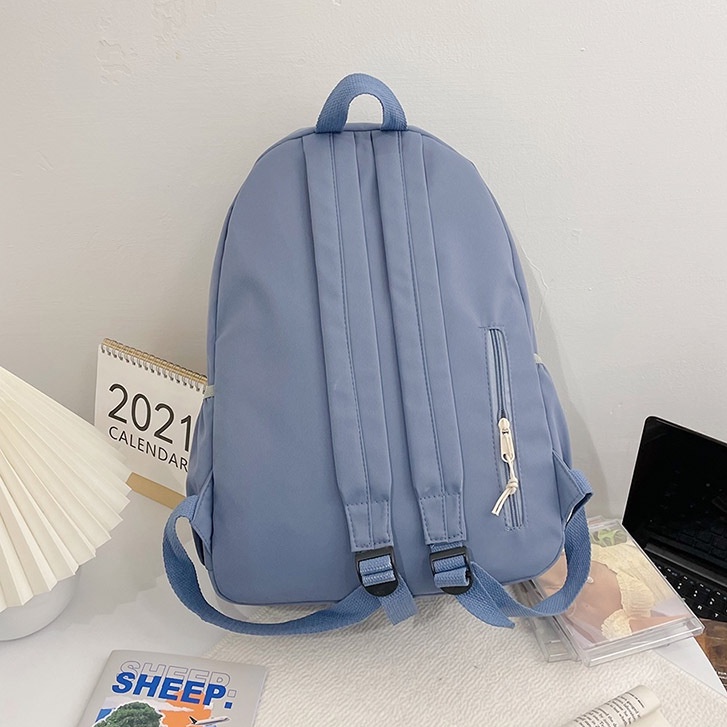 Balo nữ đi học giá rẻ thời trang dễ thương ZIME cặp đi học nam nữ ulzzang đựng laptop